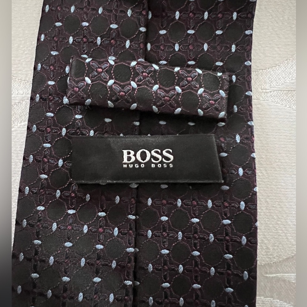 Hugo Boss Black Tie with Pattern